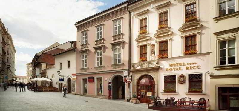 Royal Ricc Hotel Brno Ngoại thất bức ảnh