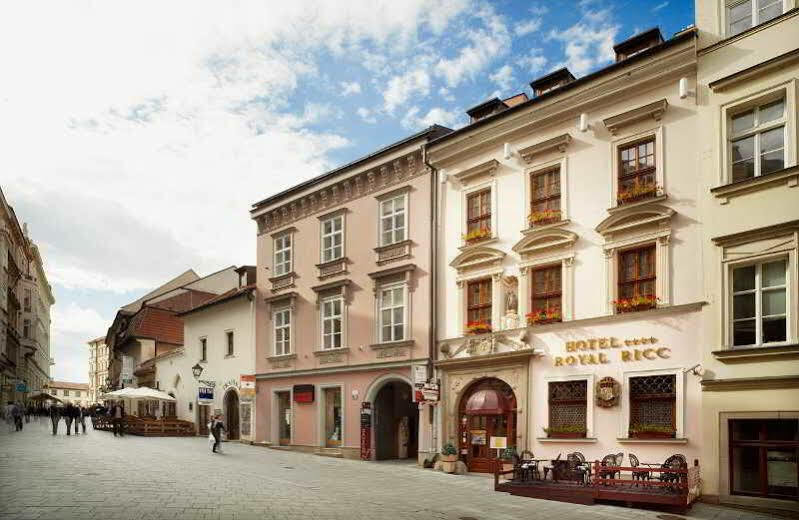 Royal Ricc Hotel Brno Ngoại thất bức ảnh